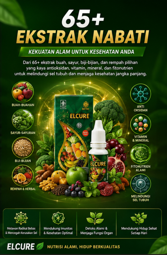 65+ Ekstrak Nabati ELCURE